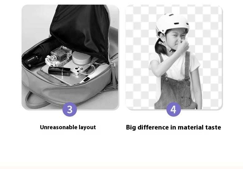 Lightweight Burden Alleviation Large Capacity Student Schoolbag