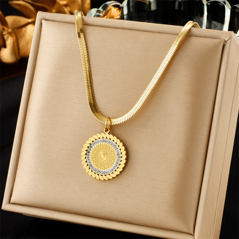 New Fashion Minority Design Multi-layer Twin Clavicle Chain