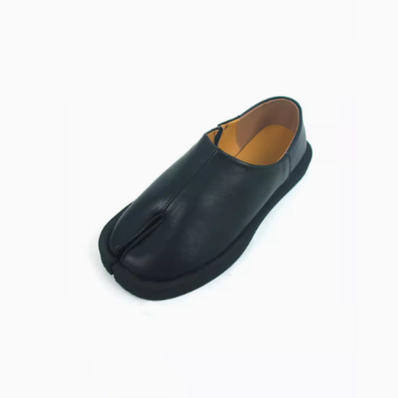 Split Toe Shoes, Men's And Women's Genuine Leather, Internet Famous Sheephoof Horse