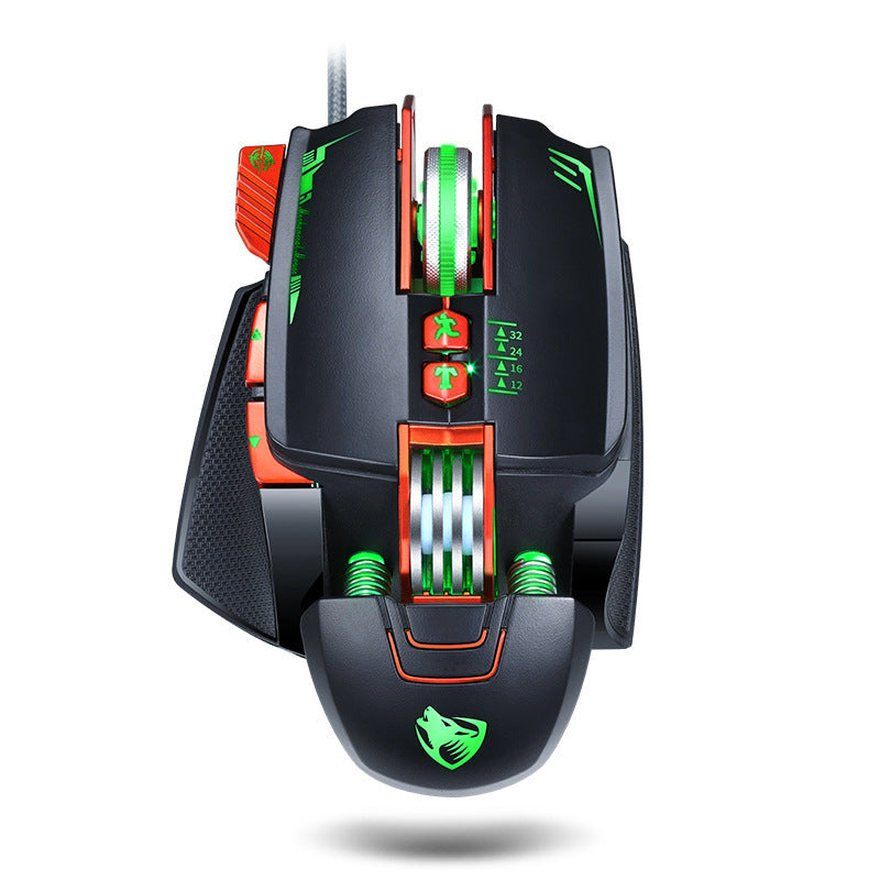 Thunder Wolf V9 gaming mouse gaming machine - sumet.shop