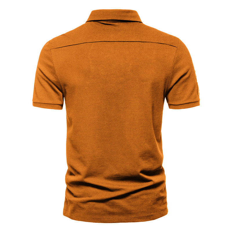 Men's Outdoor Military Style Air Force Short Sleeve Lapel - sumet.shop