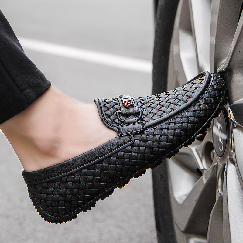 flat shoes Breathable flat bean shoes