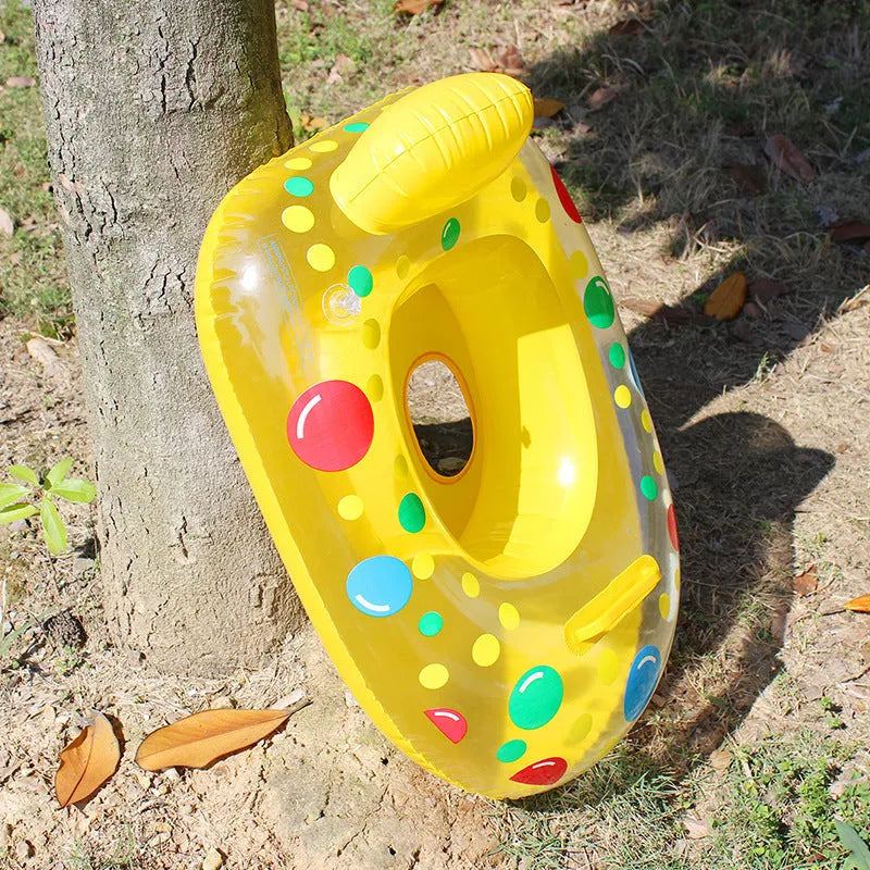 Water Inflatable Baby Seat Day Cruiser Water Seat Boat Babies' Swimming Ring Children's Seat Ring Inflatable Swimming Pool