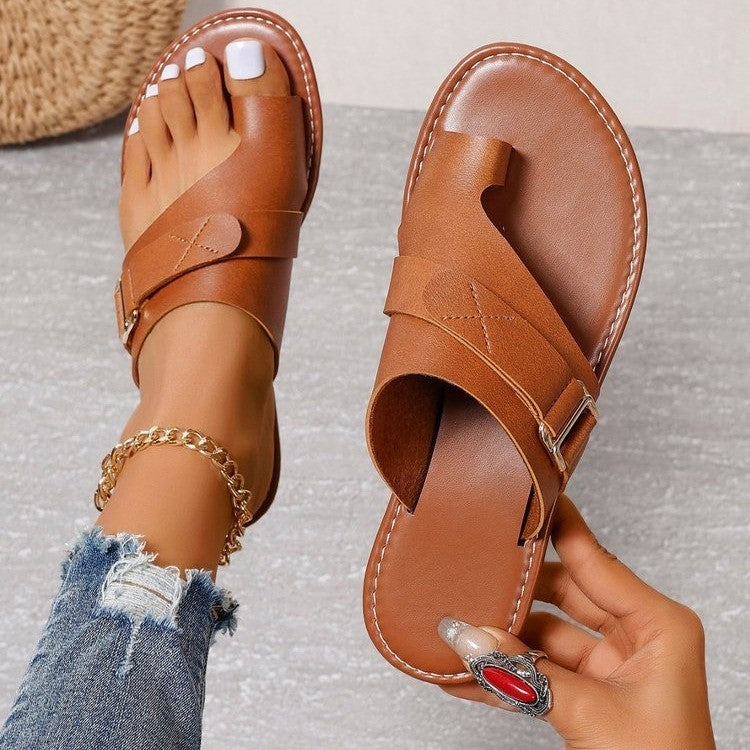 Flat Women's Sandals Breathable Lightweight Beach Women's Sandals Shoes