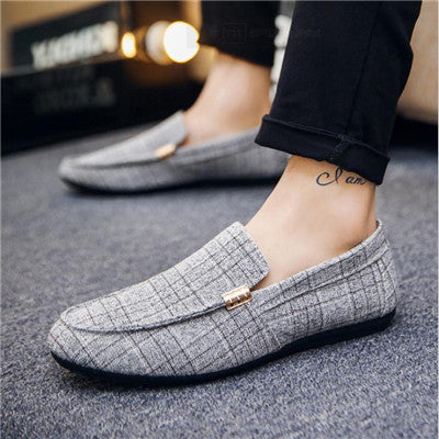 Spring And Summer Men's Shoes Peas Shoes Men's Korean Version Of The Old Beijing Cloth Shoes Breathable Men's Casual Shoes Student Shoes Men's Wild