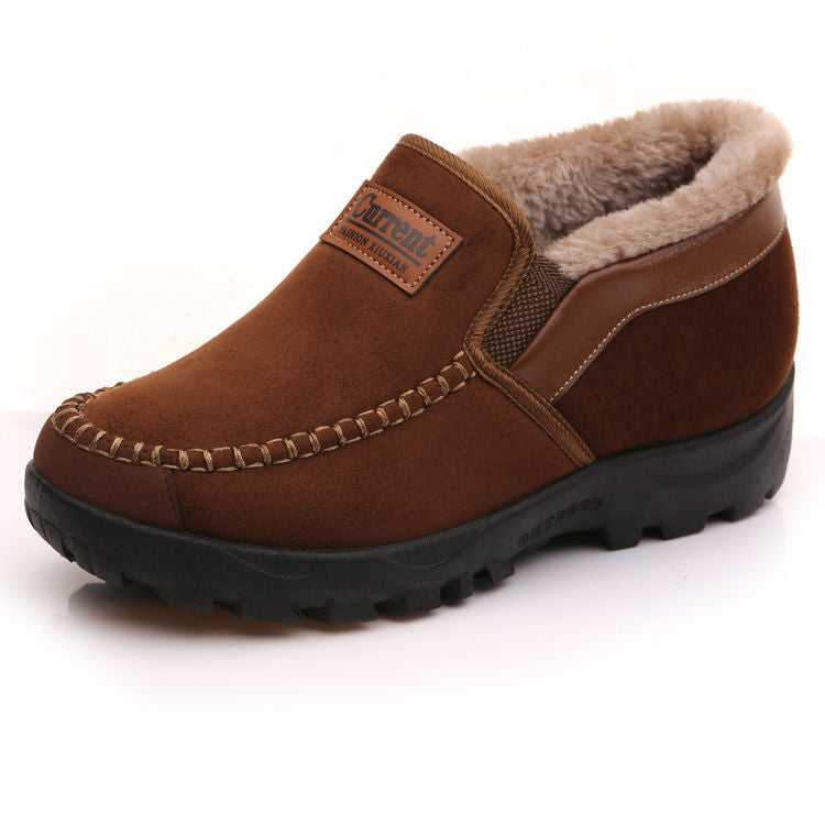 Warm And Velvet Thickened Middle Aged And Elderly Dad Shoes