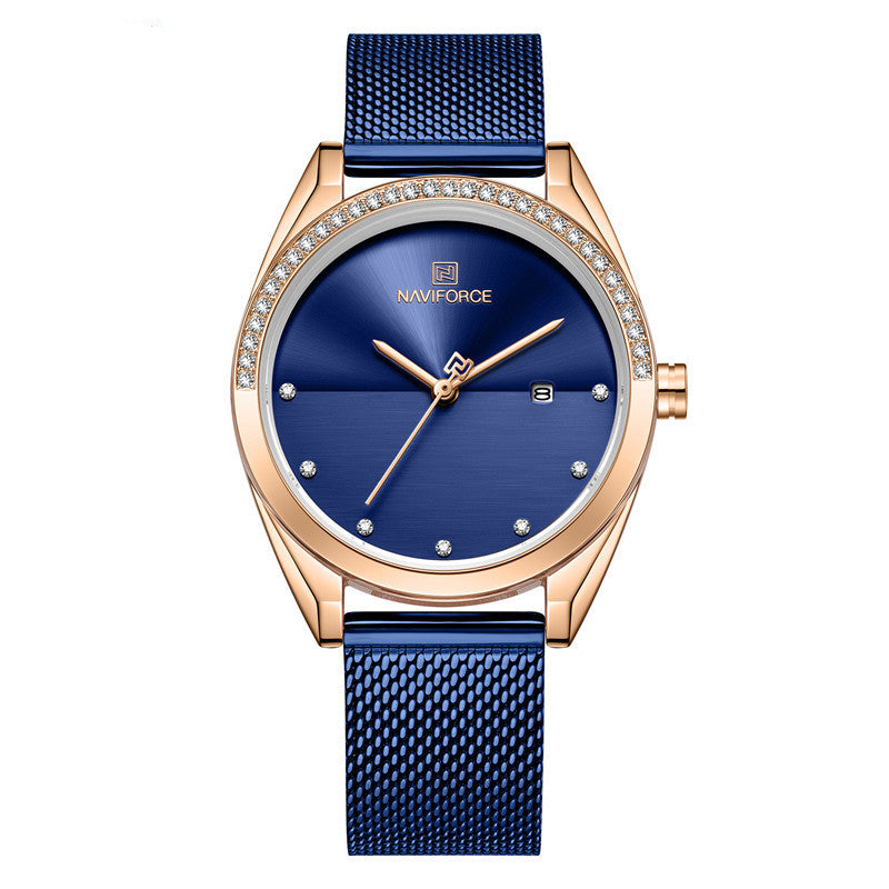 Waterproof Calendar Women Quartz Watch - sumet.shop