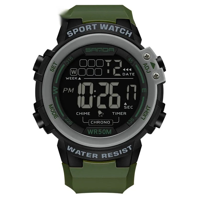 Multifunctional Men's Watch Youth Fashion Trend Luminous Men's Watch