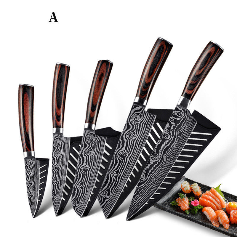 Knife Damascus Pattern Knife Damascus Steel Knife