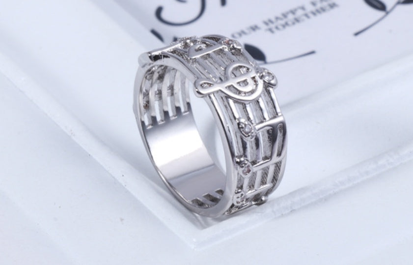 ring Music symbol ring