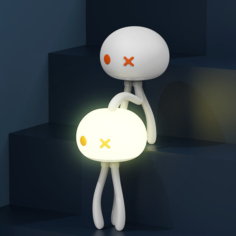 Night Light Cartoon Eye Protection Atmosphere Silicone