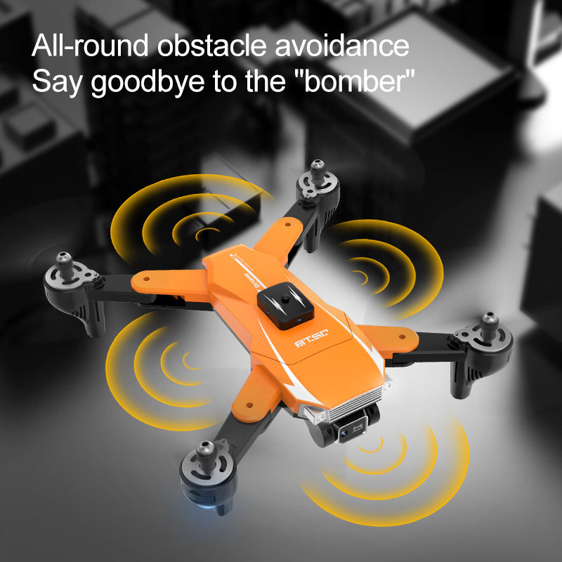 Folding Remote Control drome English Version JS18 Obstacle Avoidance UAV Aerial Photography Folding Remote Control