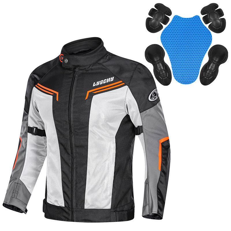 Motorcycle Mesh Summer Jacket Pants Men Women - sumet.shop