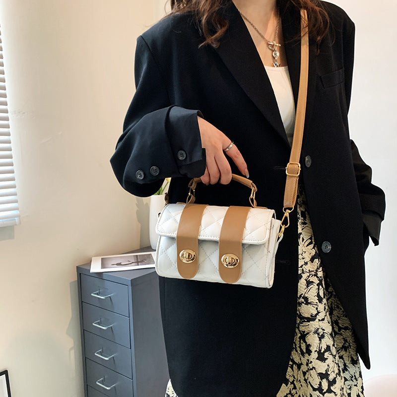 Popular Women's Fashion Embroidery Thread Western Style Boston Women's Bag