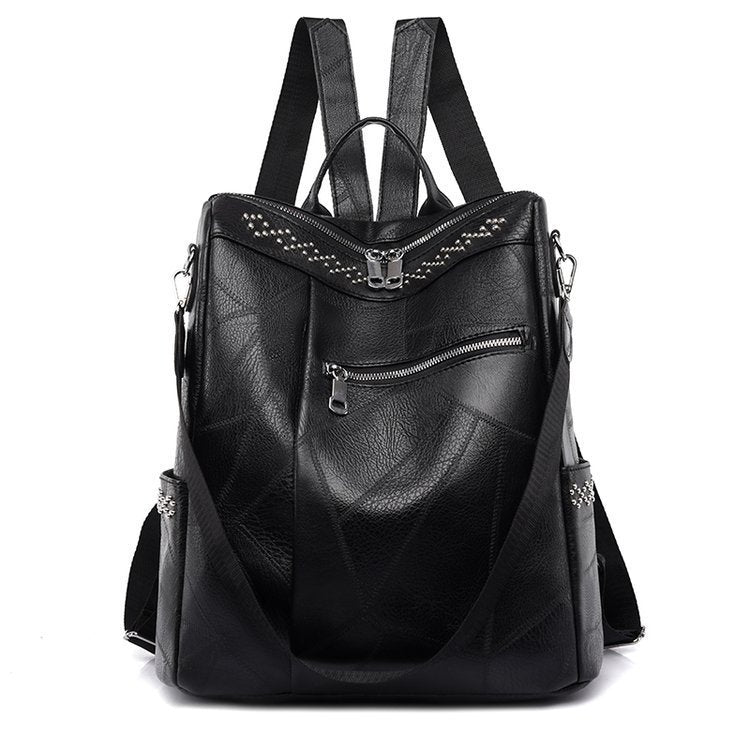 Shoulder School Bag Female Wild Backpack Simple Large Capacity Travel Bag