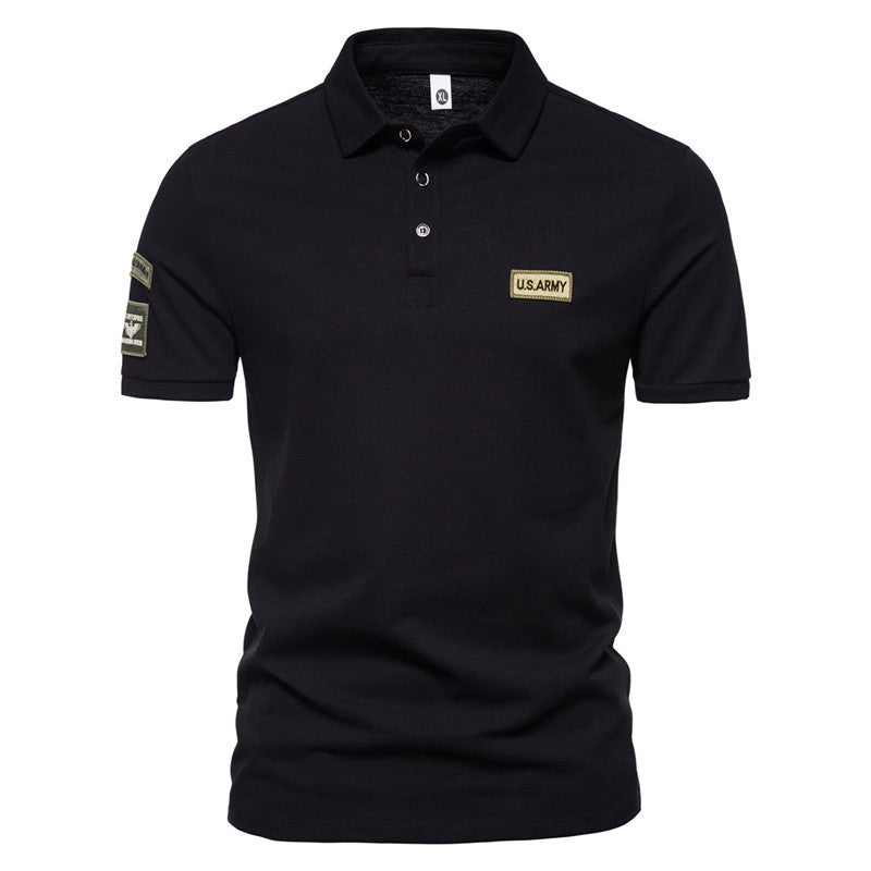 Men's Outdoor Military Style Air Force Short Sleeve Lapel - sumet.shop
