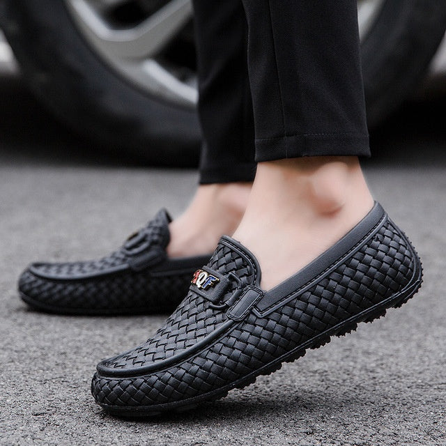 flat shoes Breathable flat bean shoes