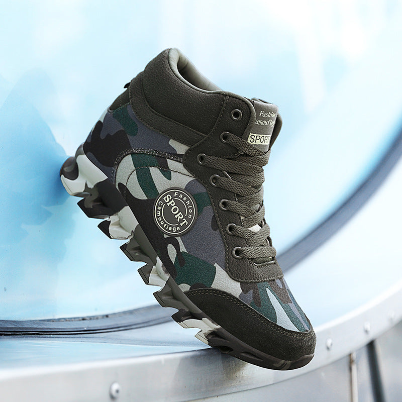 Women's Sneakers Casual Camouflage Increased Sneakers