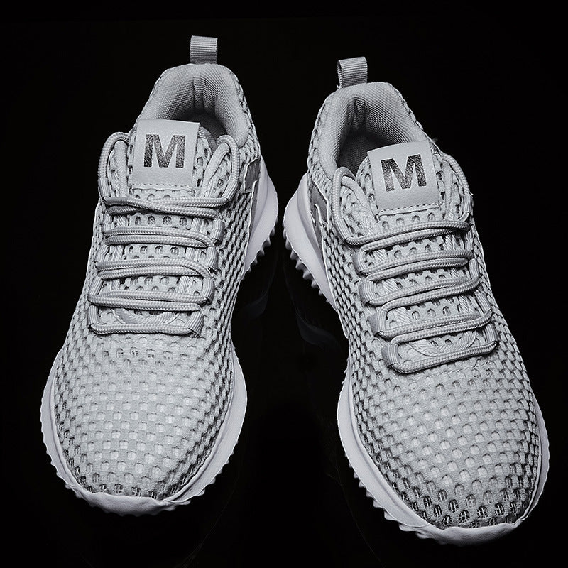 Mesh Sports sneaker Hollow Air Leak Honeycomb Mesh Shoes, Lightweight Sports Shoes, Men's Shoes
