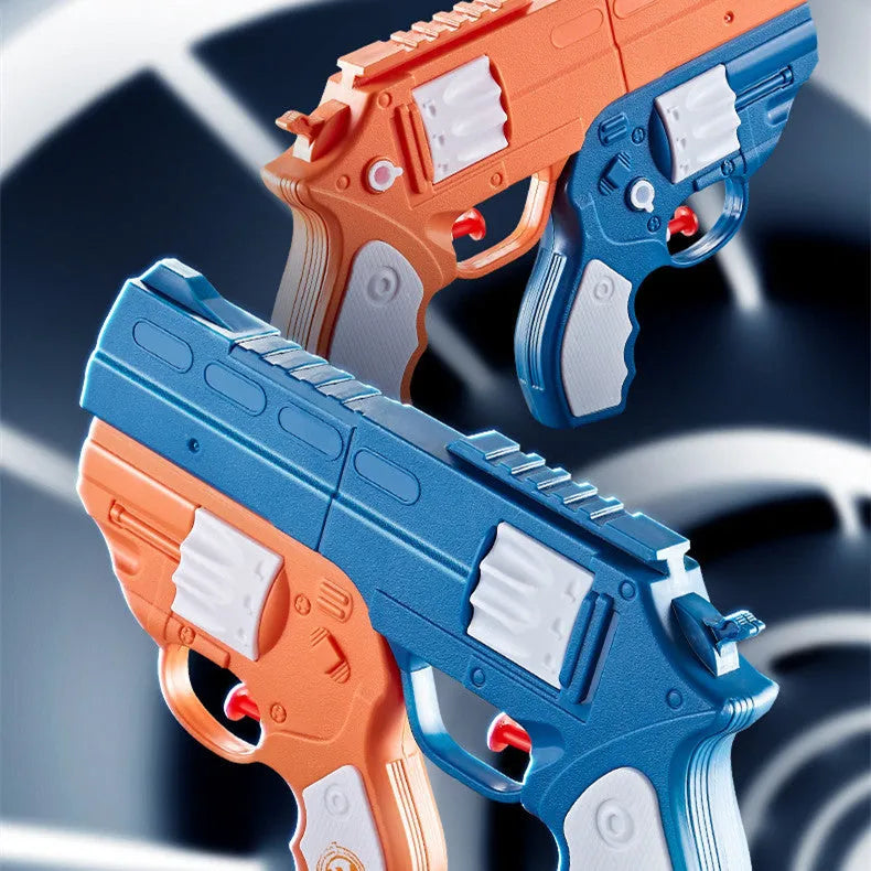 Water Gun Child And Mother Split Double Gun Press