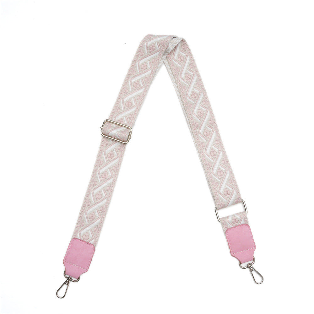 Shoulder Strap Bag Candy Color Women's Shoulder Messenger Bag Wide Shoulder Strap Mother Bag