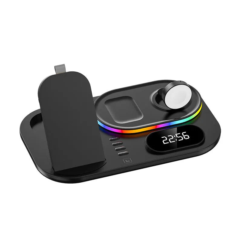 Suitable For Wireless Charger Three-in-one Mobile Phone Creative Desktop Bracket