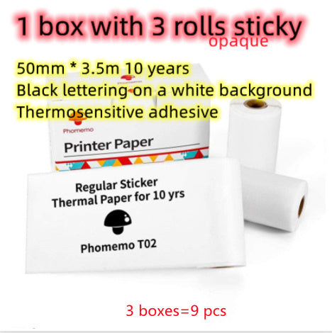 Portable Mini Thermal Label Printer Home Photo Printer Bluetooth-compatible Mini
