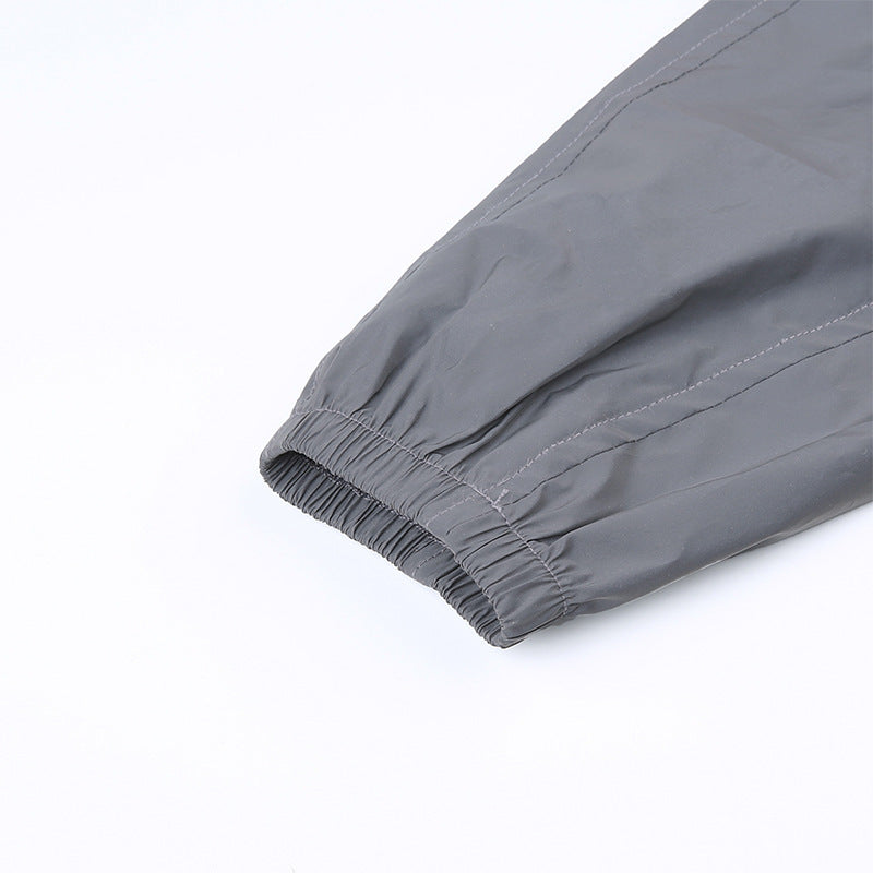 Reflective schoolbag buckle T-shirt