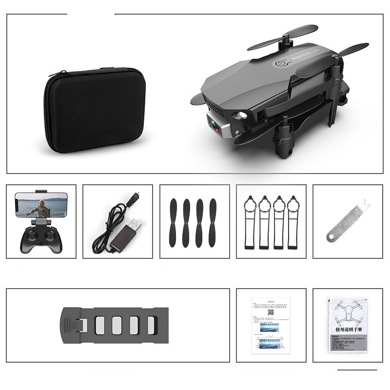 Toy RC Airplane Folding Drone HD 4K Aerial Photography Mini Quadcopter Toy RC Airplane