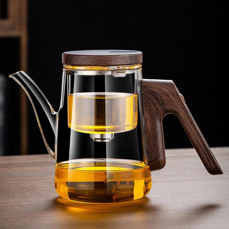 Tea Pot Separated Liner Full Glass Home Piaoyi Tea Pot