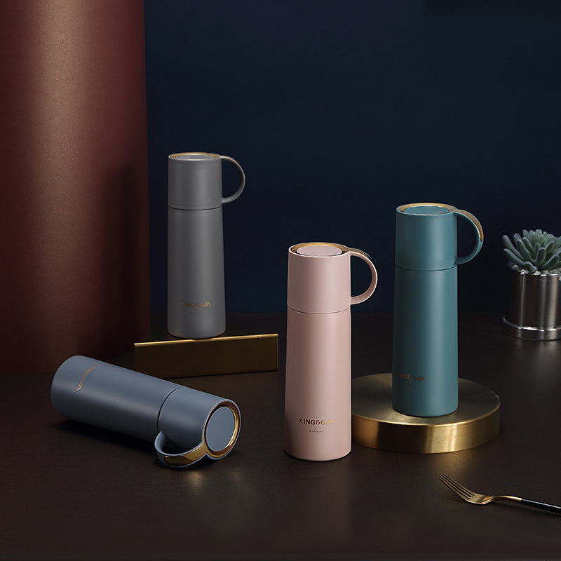 Coffee Mug Travel Cup 350ml Bottle Stainless Steel Insulated Water Bottle Milk Tumbler Portable Vacuum Flask Coffee Mug Travel Cup Lovers Gift