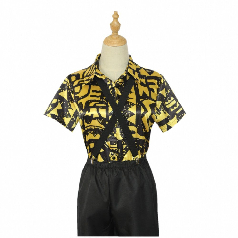 Women's Short Sleeve Fashion Printing Short Sleeve