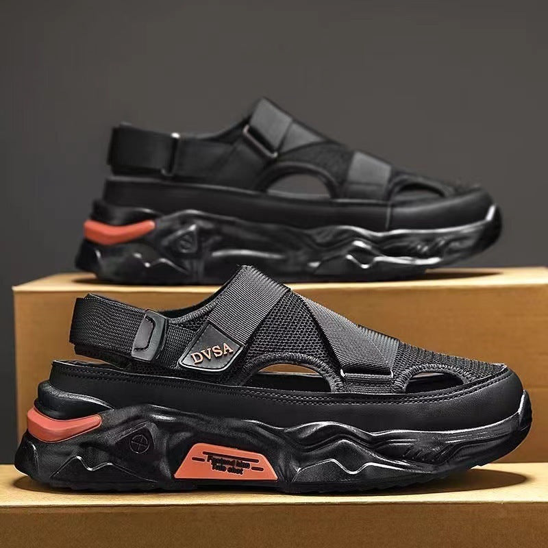Sandals Men's Summer Platform Lightweight Non-slip Breathable Mesh Sandals - sumet.shop