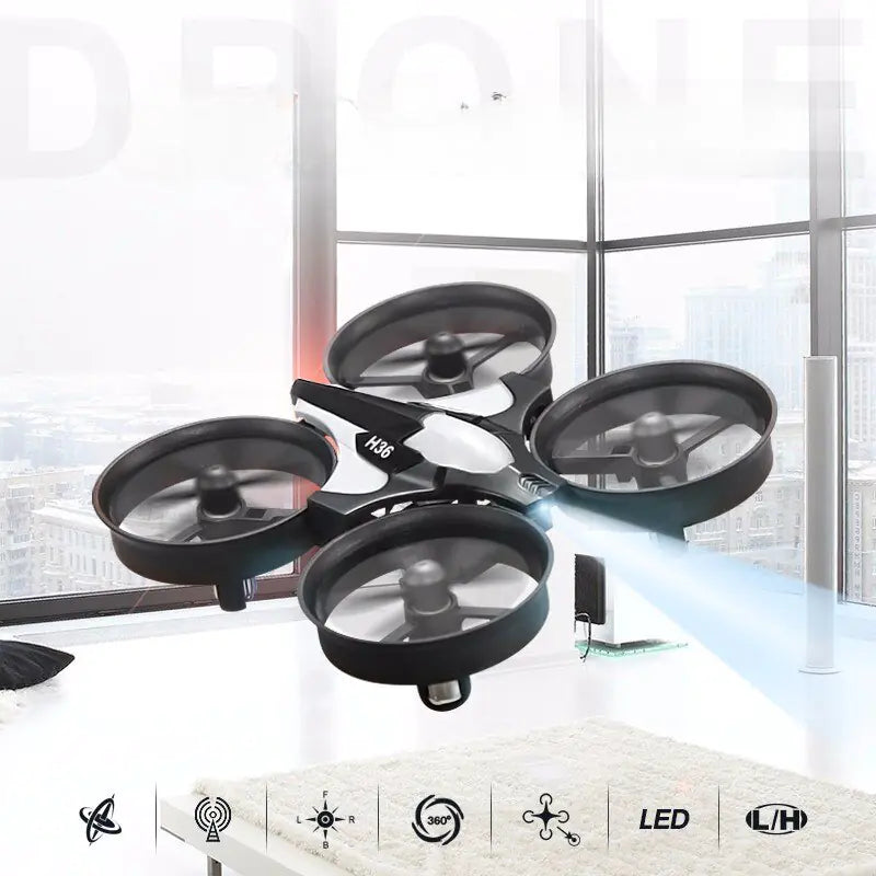 Mini 6-Axis Gyro RC Quadcopter Headless Mode Remote Control Drone With Camera - sumet.shop