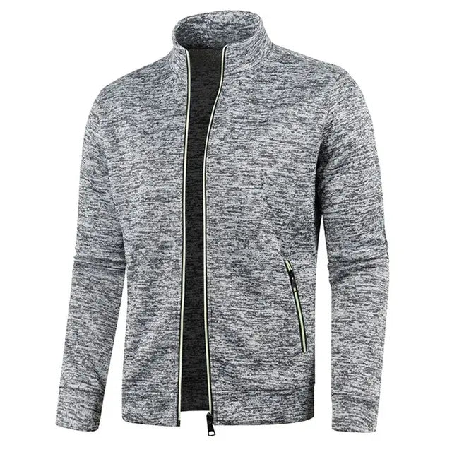 Men Zipper Jackets Standing Collar - sumet.shop