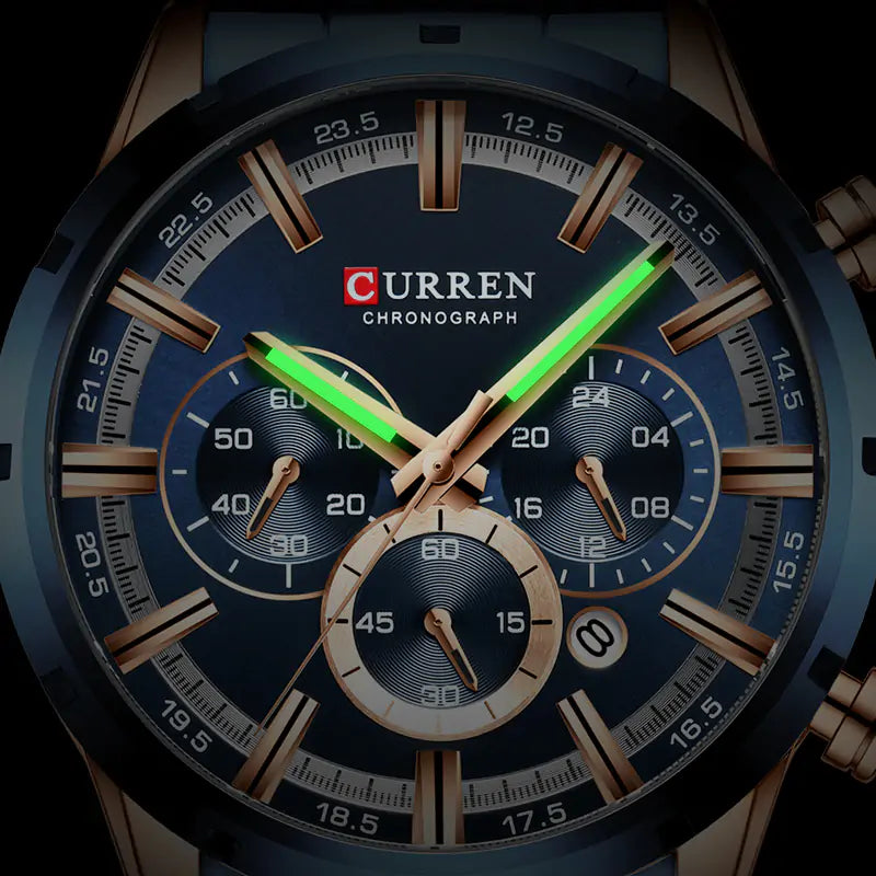 CURREN Men Quartz Watch Top Brand - sumet.shop