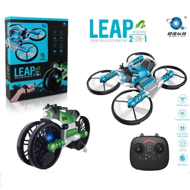 Two-In-One RC Drone And Motorcycle - sumet.shop