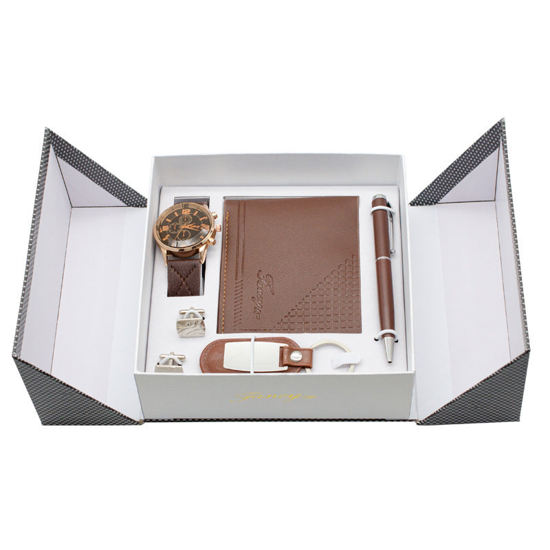 Sunglasses Leather Belt Wallet Business Gifts Suit - sumet.shop