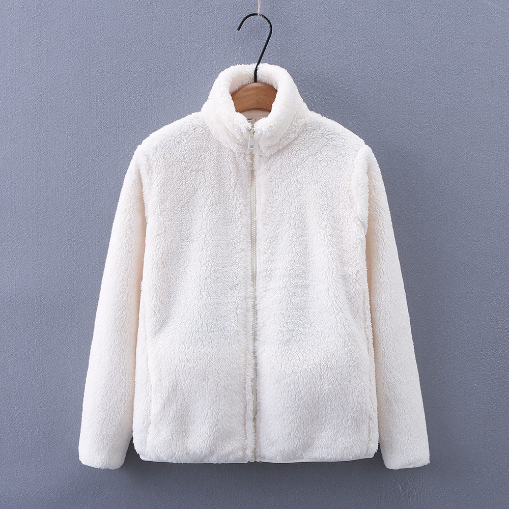 Women's Polar Fleece Thermal Zipper Jacket
