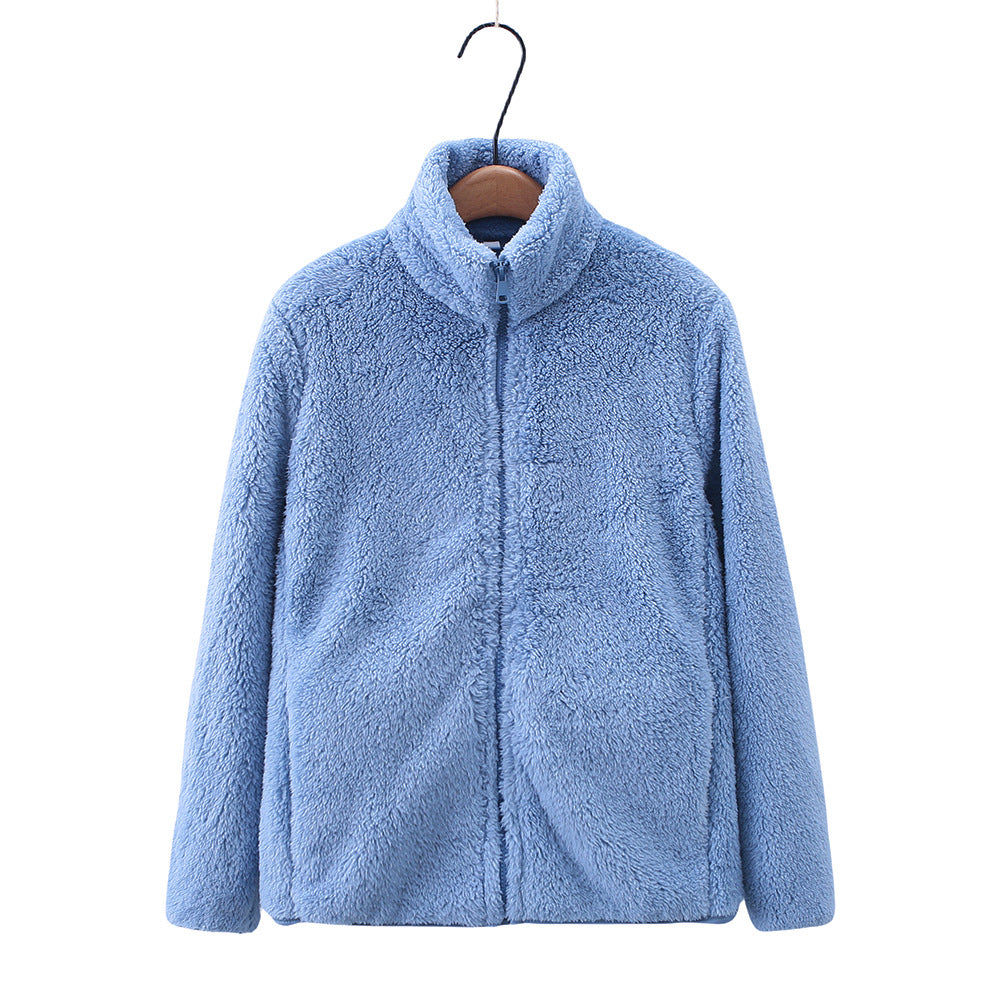 Women's Polar Fleece Thermal Zipper Jacket