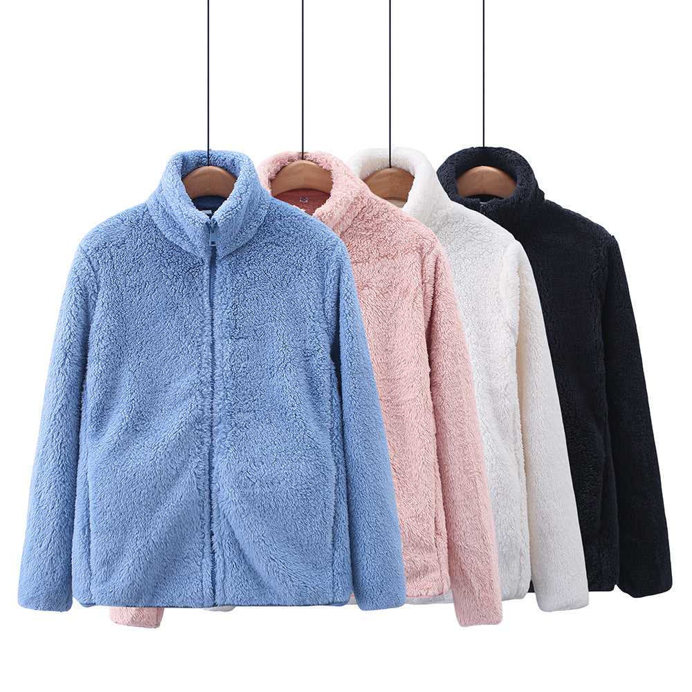 Women's Polar Fleece Thermal Zipper Jacket