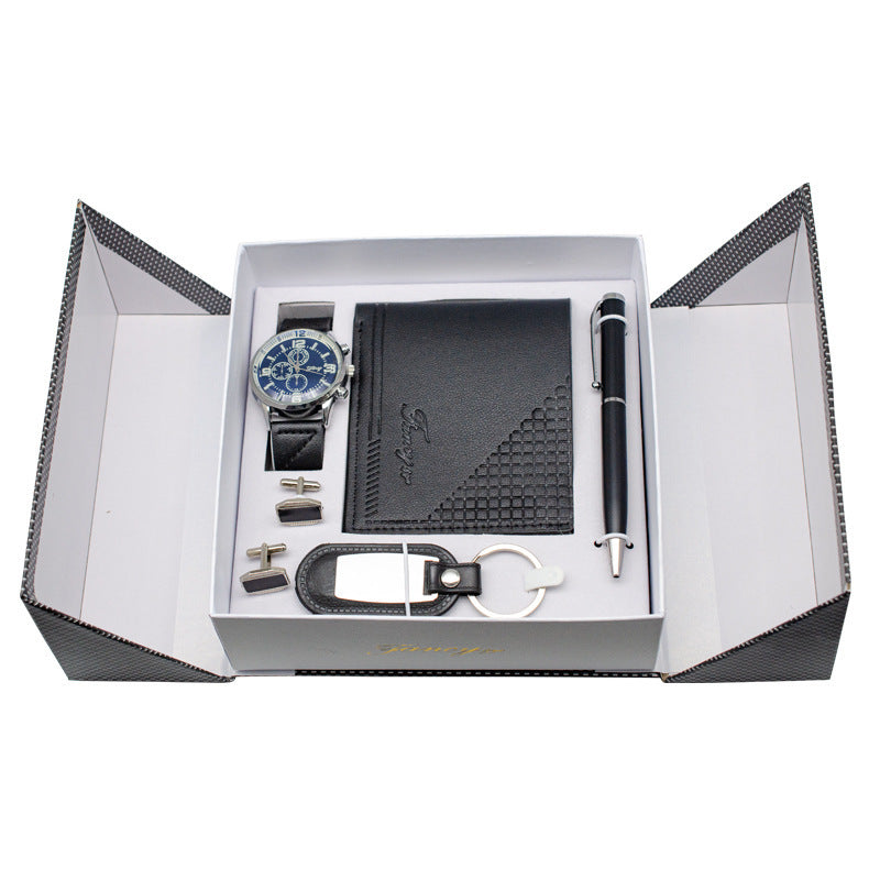 Sunglasses Leather Belt Wallet Business Gifts Suit - sumet.shop