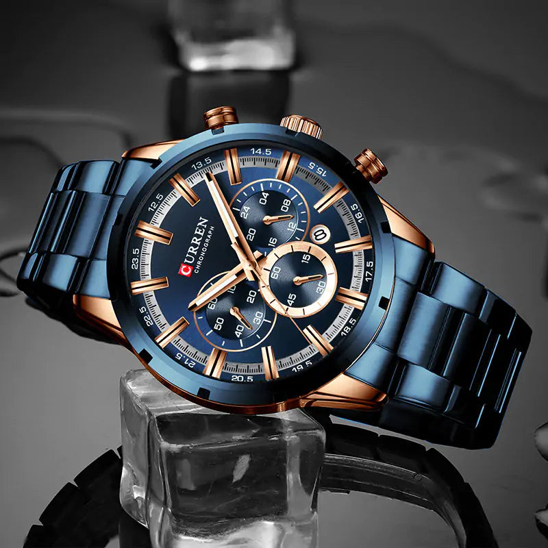 CURREN Men Quartz Watch Top Brand - sumet.shop