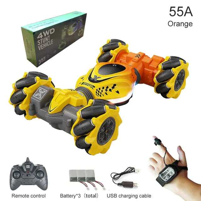 Radio Remote Control 4WD RC Stunt Car 2.4G - sumet.shop