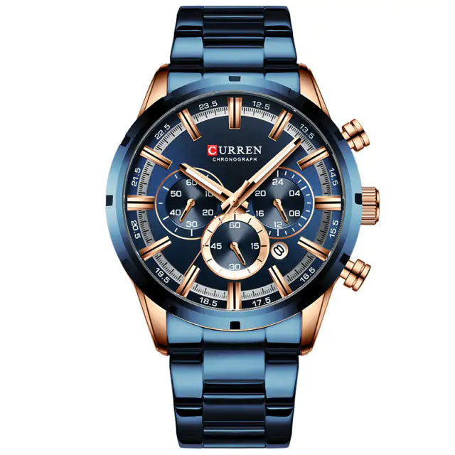 CURREN Men Quartz Watch Top Brand - sumet.shop