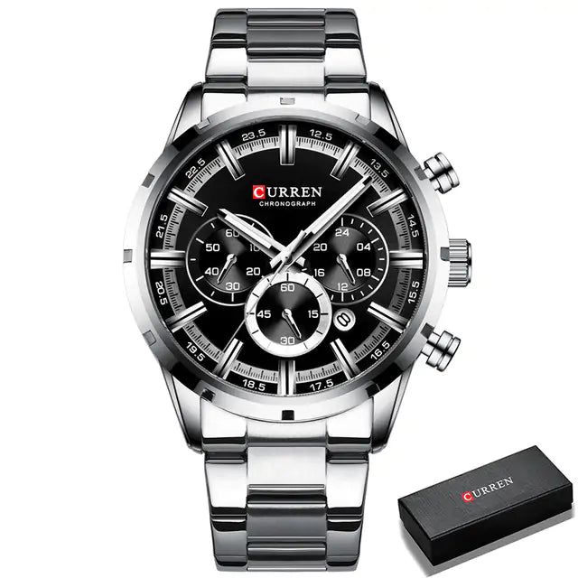 CURREN Men Quartz Watch Top Brand - sumet.shop