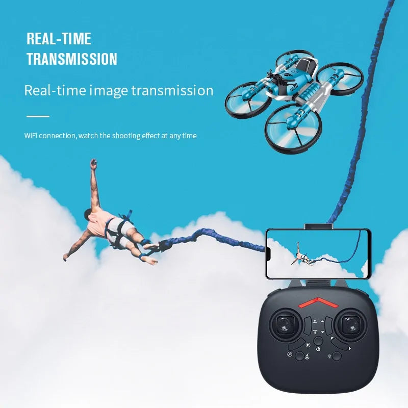 Two-In-One RC Drone And Motorcycle - sumet.shop