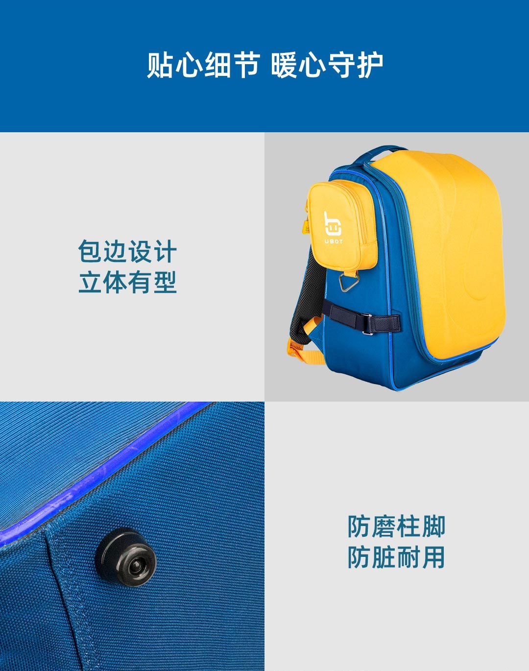 Waterproof Schoolbag Extra Large Weight-reducing Breathable Waterproof Schoolbag