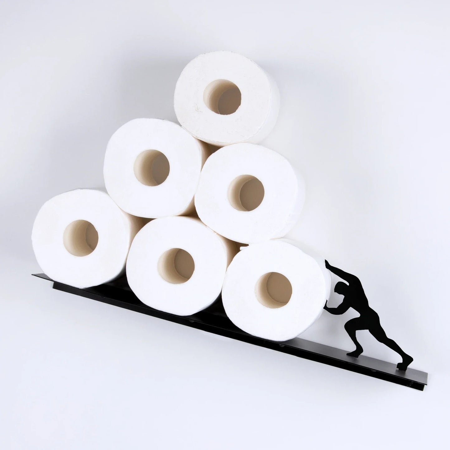 Toilet Paper Holder Wall-mounted Placed Roll Stand