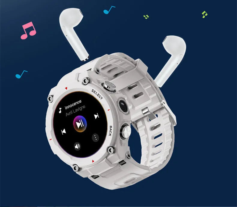 Waterproof Smart Phone Watch Fashion Leisure Pedometer Bluetooth Smart Electronic Phone Watch
